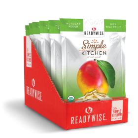 6 CT Case Simple Kitchen Organic FD Mango