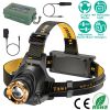 Super Bright Headlamp Adjustable Rechargeable LED Spotlight Floodlight