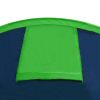 Camping Tent 4 Persons Navy Blue/Green