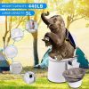 Portable Indoor & Outdoor Travel Toilet, 5.3 Gallon