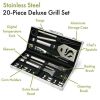 20-Piece Deluxe Grill Set