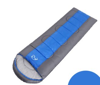 Outdoor Camping Sleeping Bag (Option: Gray blue 1.5kg)