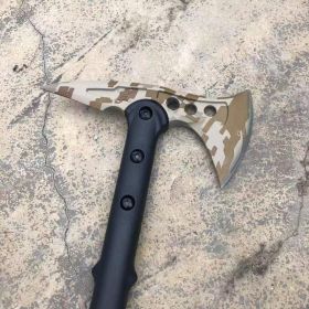 Multi-functional Stainless Steel Outdoor Camping Axe (Option: Desert camo Axe)