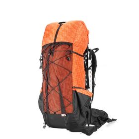 Large Capacity Rock Travel Hiking Camping Shoulders (Color: Beige)