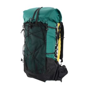 Large Capacity Rock Travel Hiking Camping Shoulders (Color: Green)