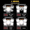 5 LED USB Rechargeable Headlamp; Portable Built-in 18650 Battery Head Flash Light; Waterproof For Expedition Outdoor Camping Fishing (3 Colors)